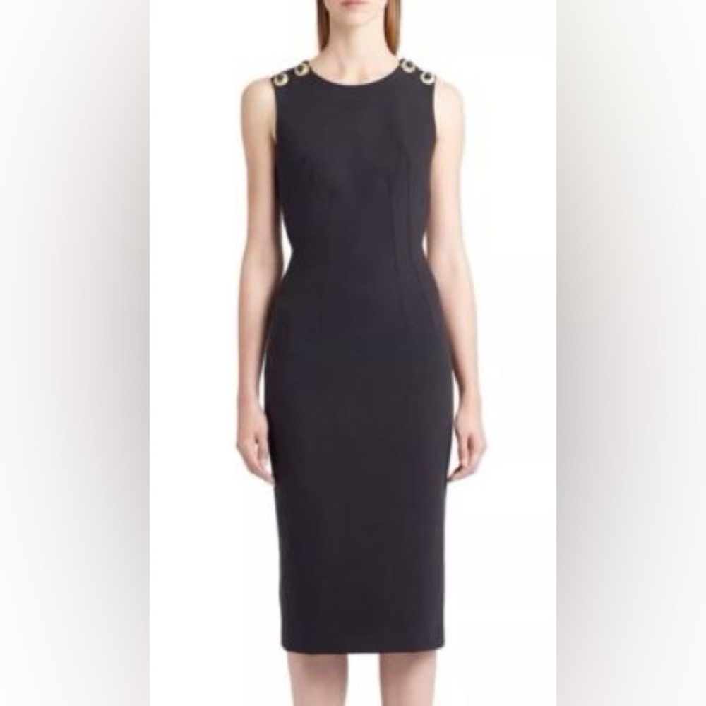 $2,190 NWT Dolce Gabbana Jewel Buttons Chris- Cross  Back Sz 42 - Picture 2 of 11